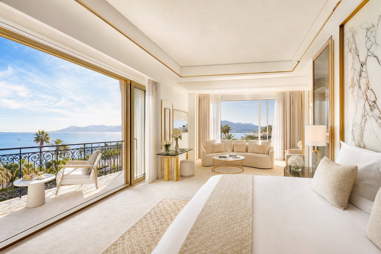 Chambre Croisette et Suite Tour